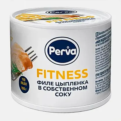 Филе цыпленка Perva Fitness в собственном соку 180г