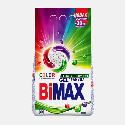 Стиральный порошок Bimax Color автомат 6кг