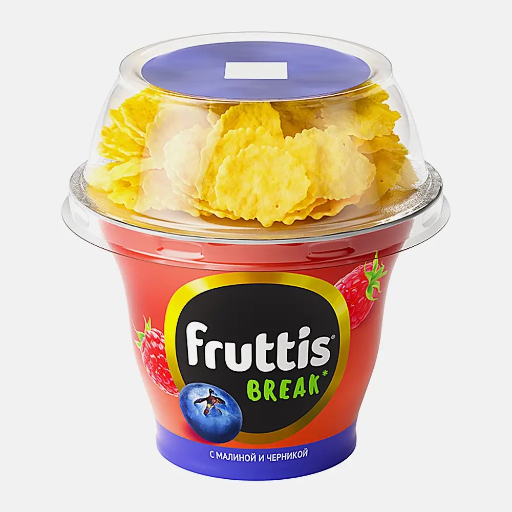 Йогурт Fruttis Малин-Черника 2.5% 175г Йогурт Fruttis Малин-Черника 2.5% 175г