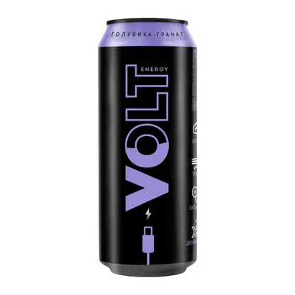 Изображение товара Напиток энергетический Volt Energy Голубика-гранат 450мл