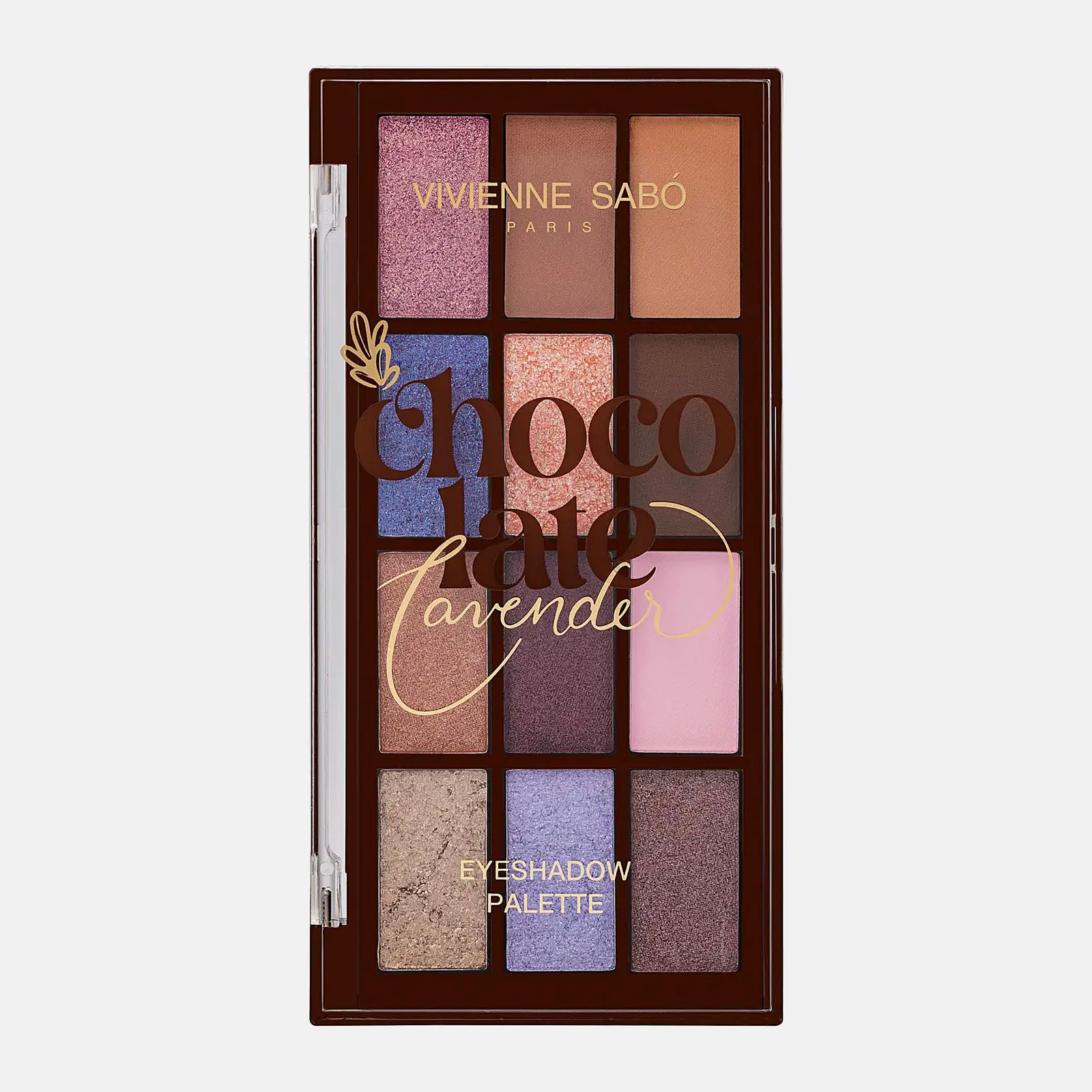 Палетка теней для век Vivienne Sabo Lavender Chocolate тон 01