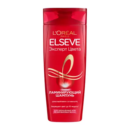 Изображение товара Шампунь L’Oréal Paris Elseve Ламинирующий Эксперт цвета для окрашенных или мелированных волос 400мл