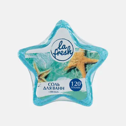 Бомбочка для ванн La Fresh пончик звезда облако 120г в ассортименте