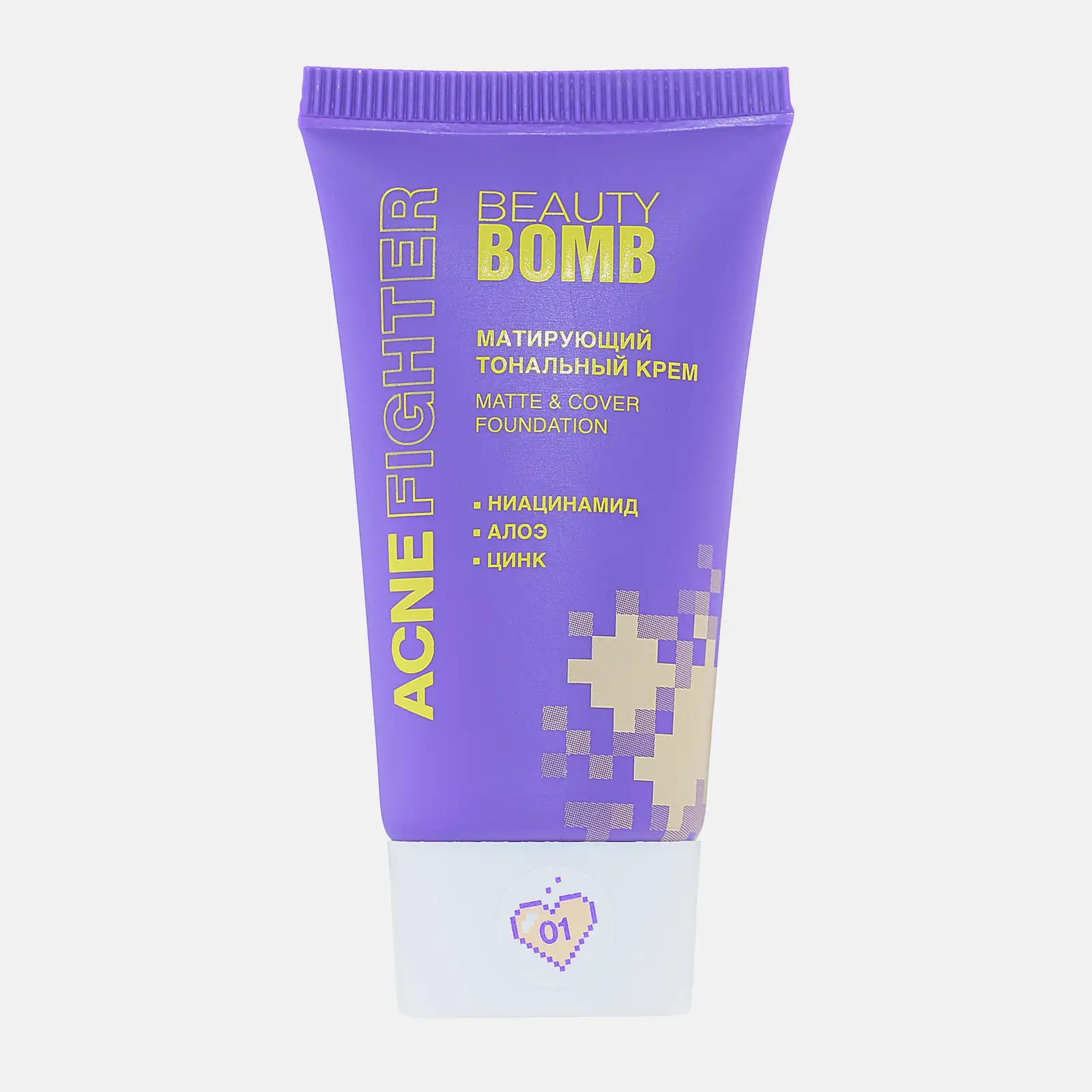 Тональный крем для лица Acne Fighter Shade тон 01 Beauty Bomb