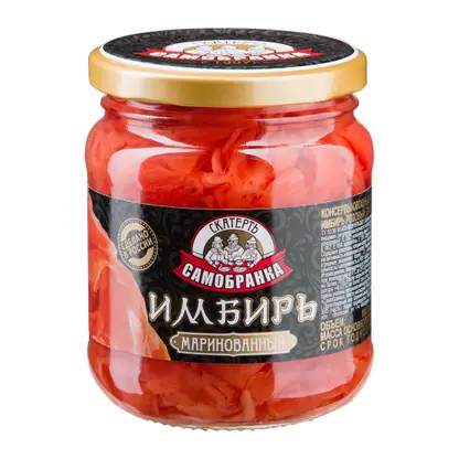Изображение товара Имбирь маринованный Скатерть-Самобранка розовый 250г