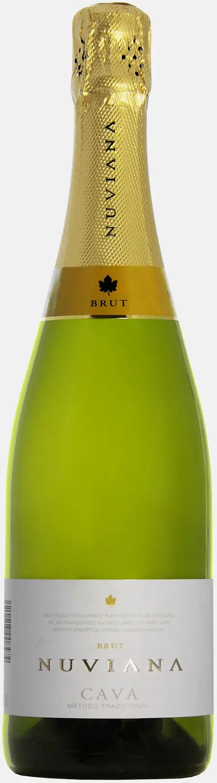 Белое вино игристое Cava брют Nuviana 11.5% 750мл Белое вино игристое Cava брют Nuviana 11.5% 750мл