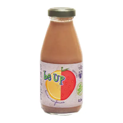 Изображение товара Смузи Be Up Банан-Клубника 300мл