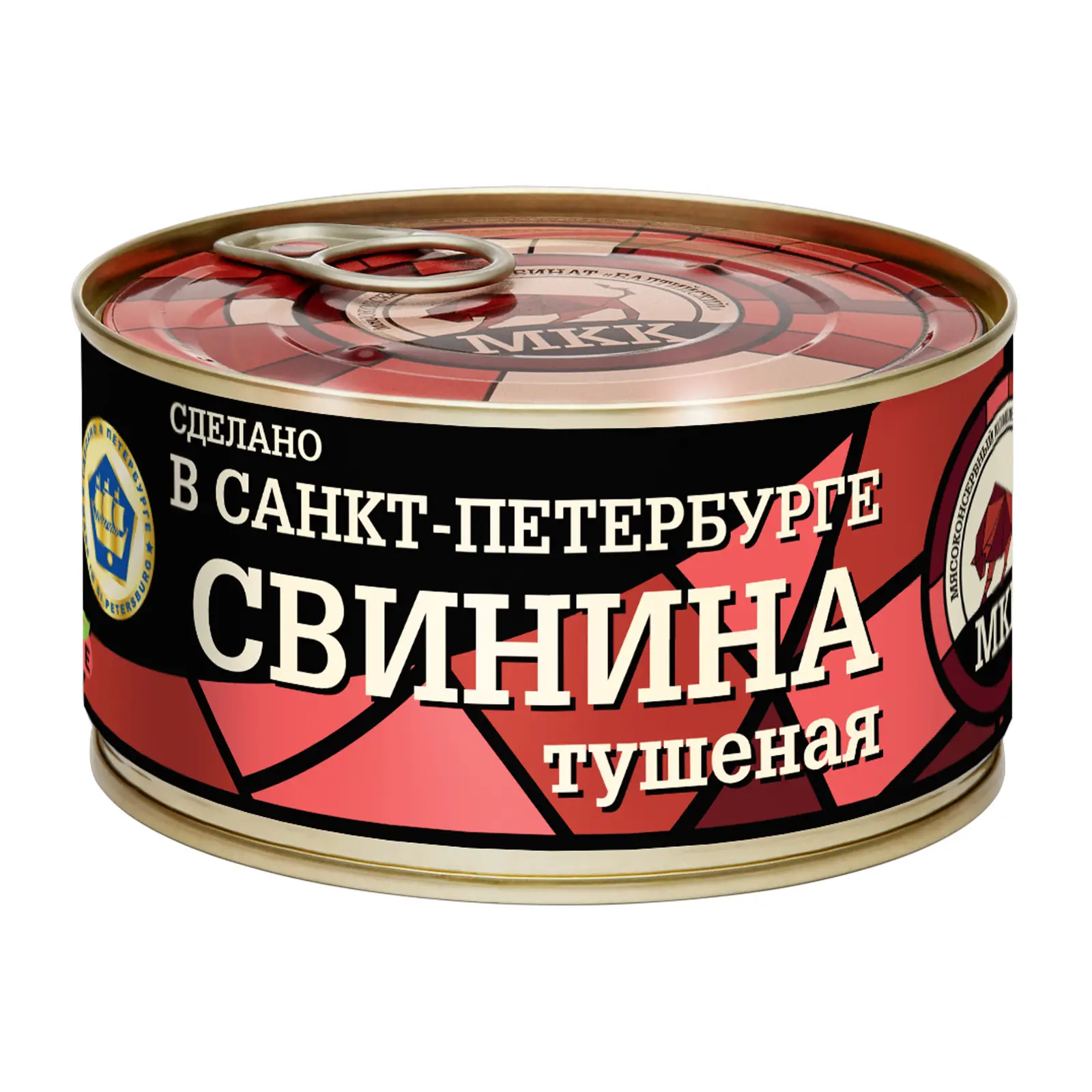Изображение товара Свинина МКК Балтийская тушеная 325г - вкусное готовое блюдо