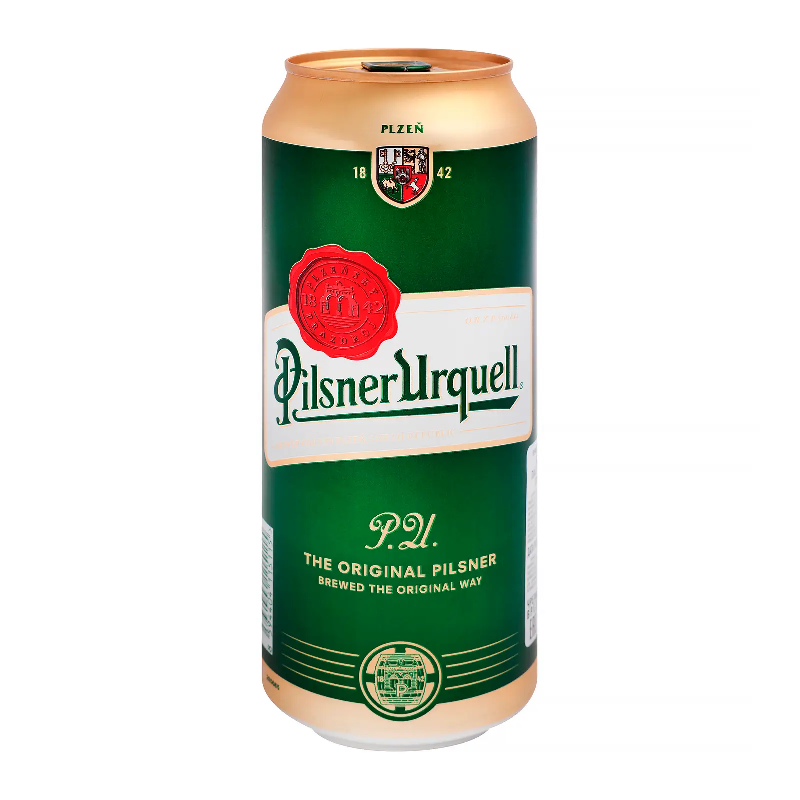 Изображение товара Пиво Pilsner Urquell светлое пастеризованное 4.4% 500мл