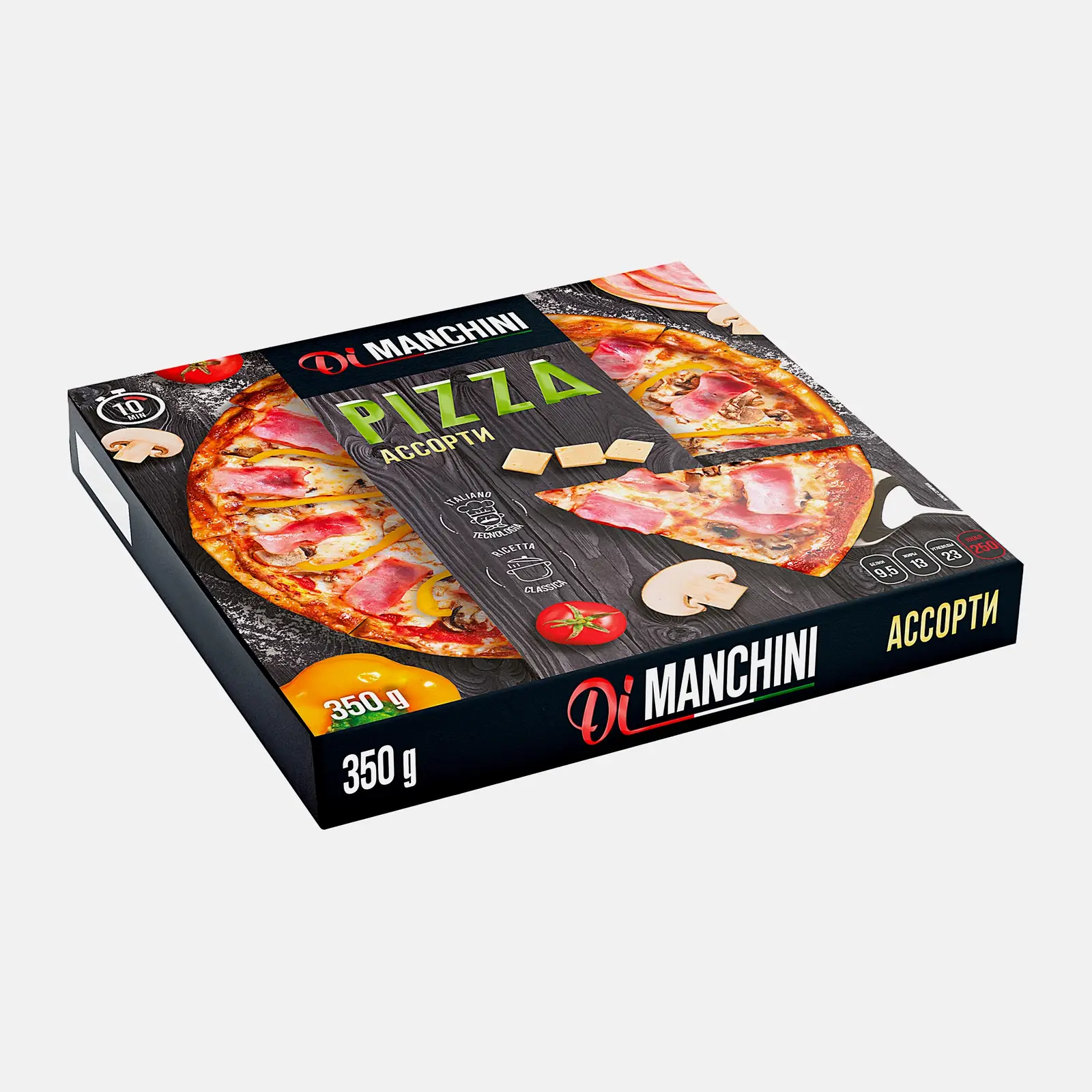 Пицца Di Manchini ассорти 350г