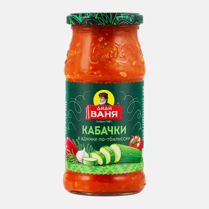 Кабачки Дядя Ваня в аджике По-тбилисски 460г