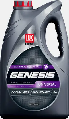 Масло полусинтетическое Лукойл Genesis Universal 10W-40 4л