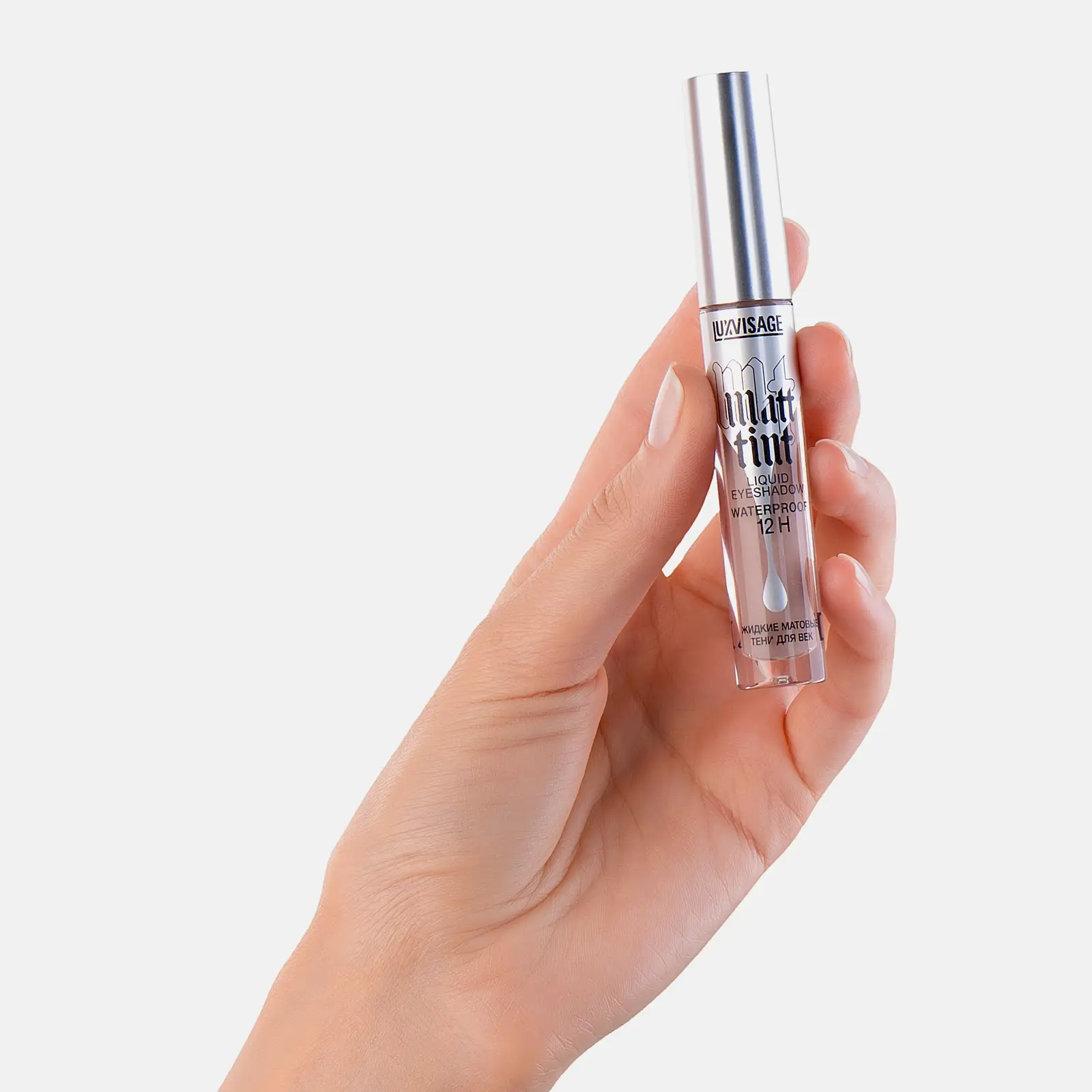 Тени для век Luxvisage Matt Tint Waterproof 12H жидкие тон 104