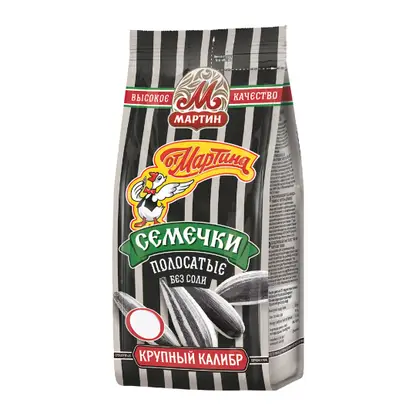 Изображение товара Семечки От Мартина полосатые 150г