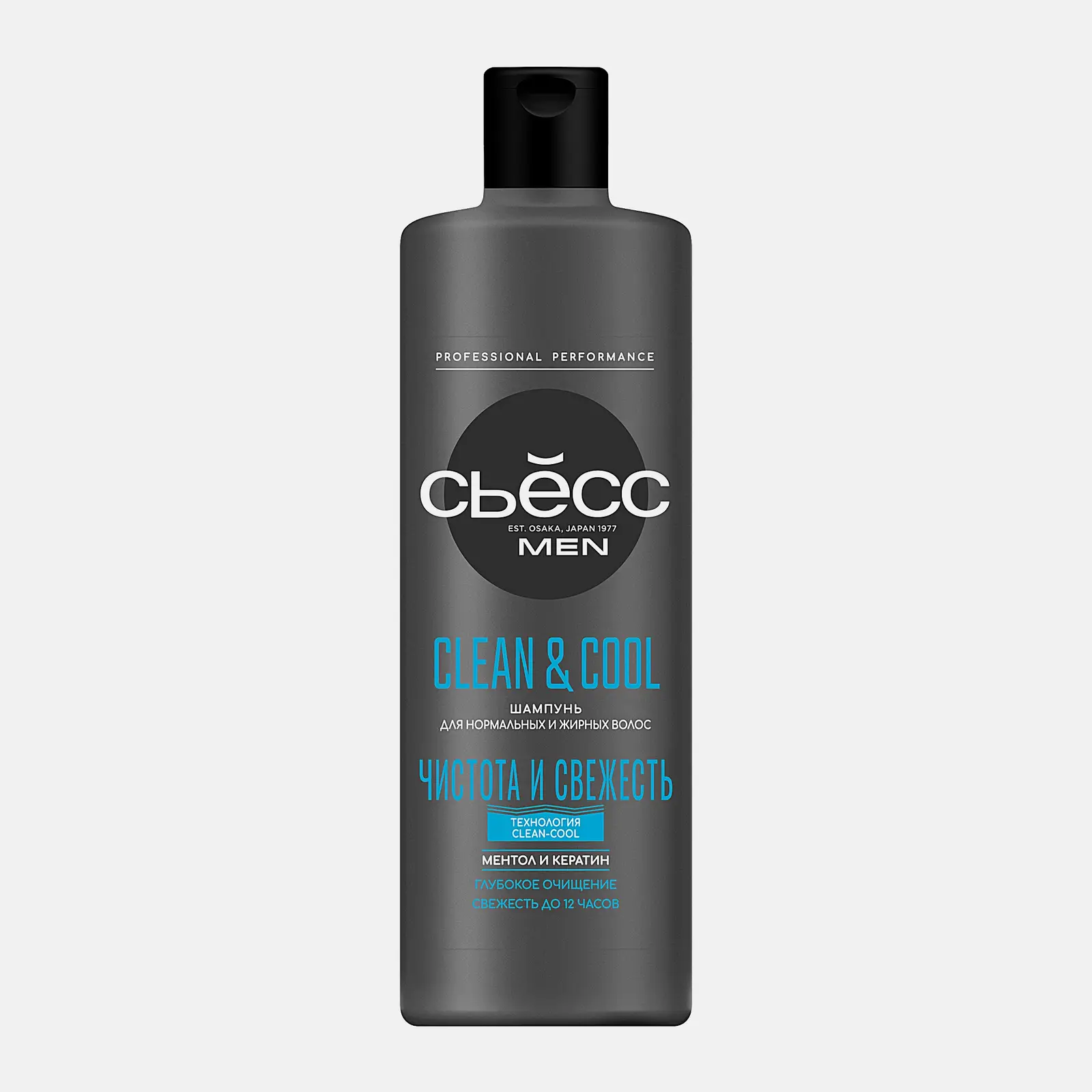 Шампунь для волос мужской Сьёсс Men Clean&Cool для нормальных и жирных волос 450мл Шампунь для волос мужской Сьёсс Men Clean&Cool для нормальных и жирных волос 450мл