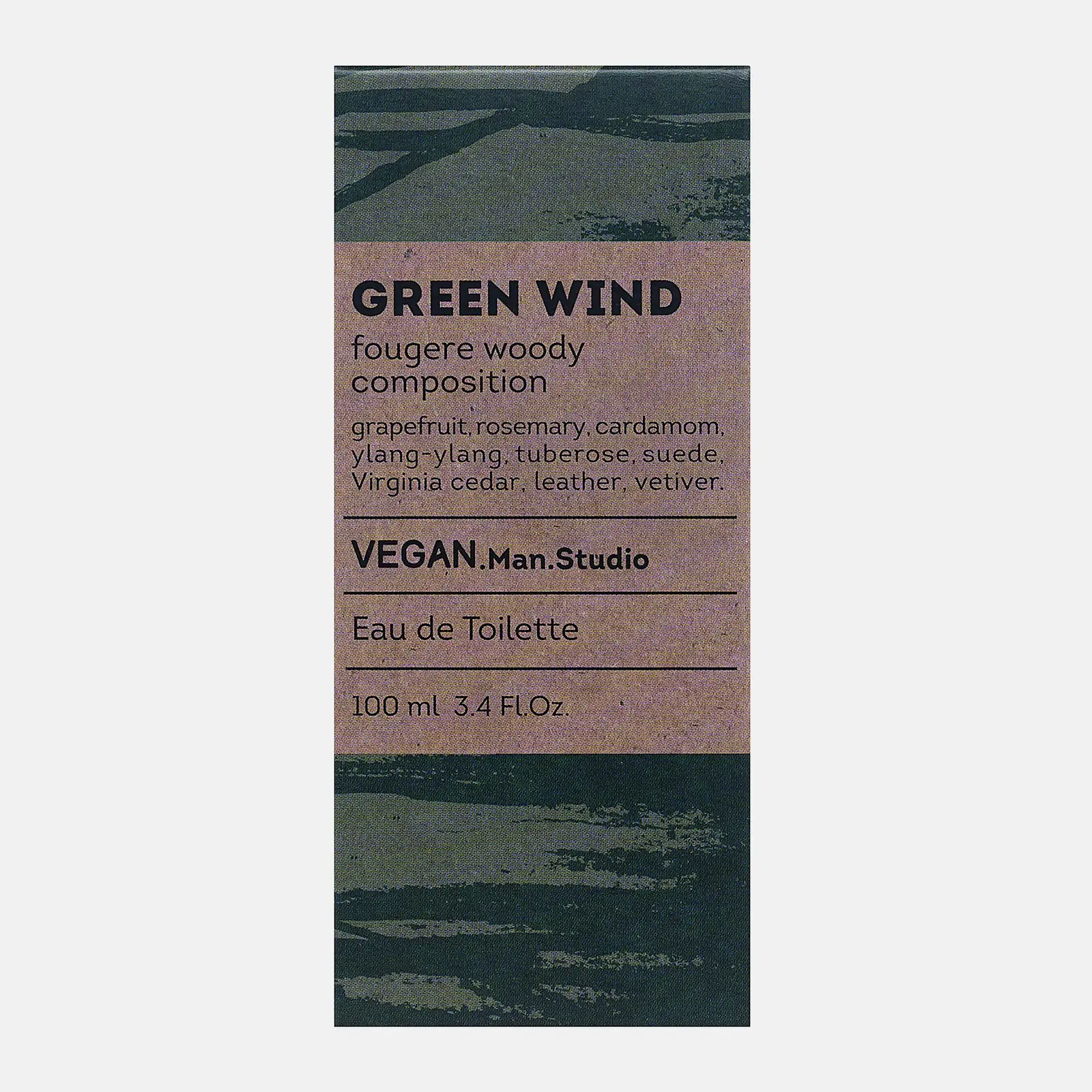 Туалетная вода Green Wind Vegan Man Studio мужская 100мл - фото 3