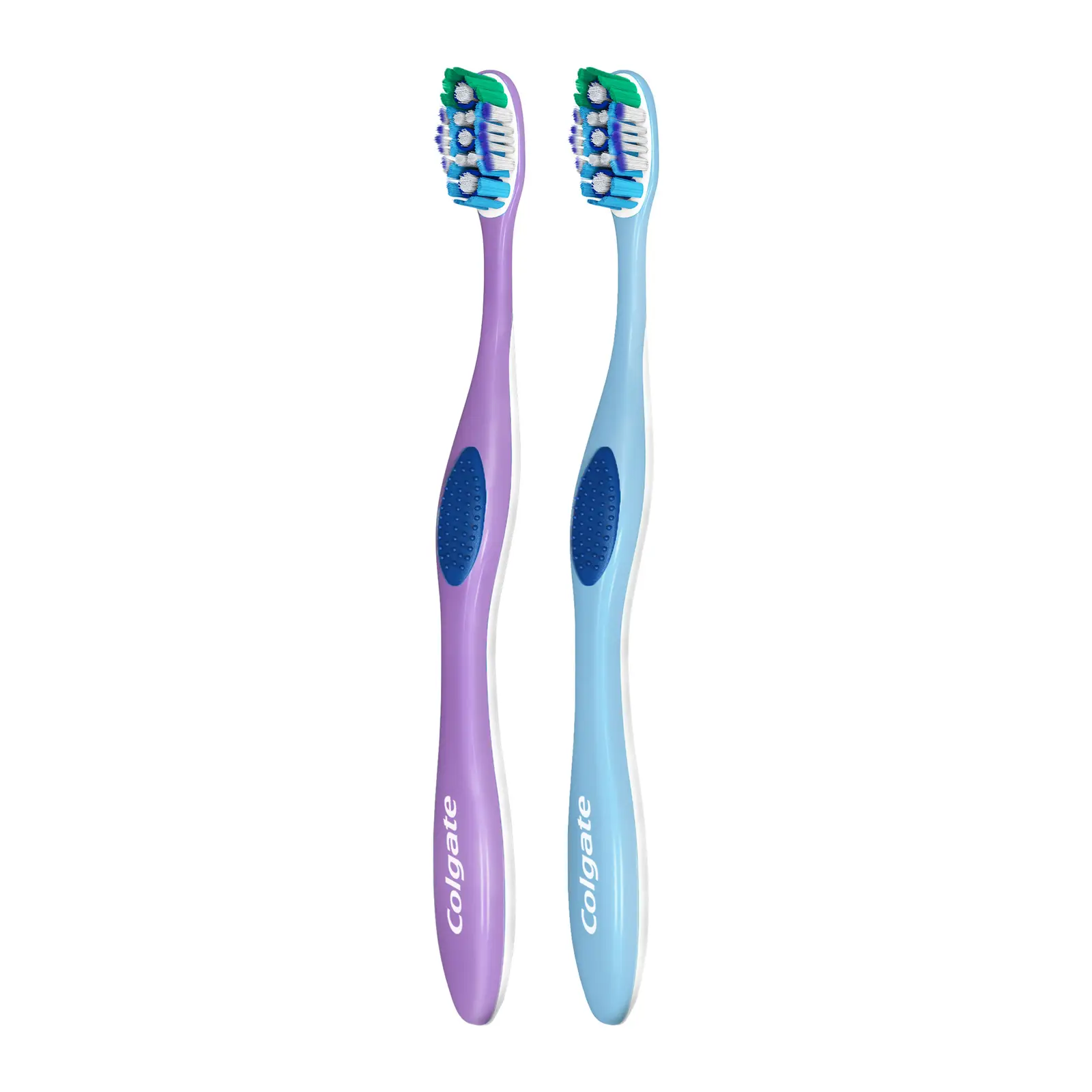Зубная щетка Colgate 360 суперчистота средней жесткости 1+1