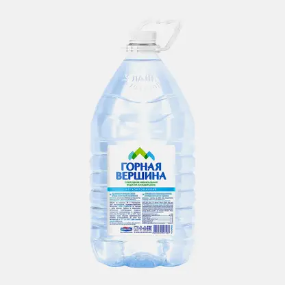 Вода Горная вершина минеральная негазированная 5л
