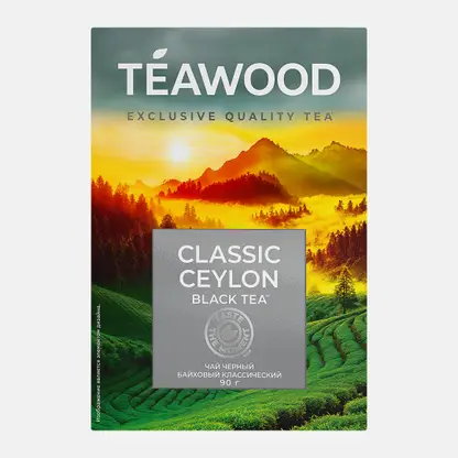 Чёрный чай Classic Ceylon Teawood 90г