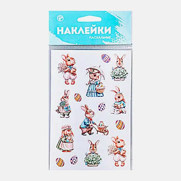 Изображение товара Наклейки Роскошь России пасхальные 17.5*9см в ассортименте