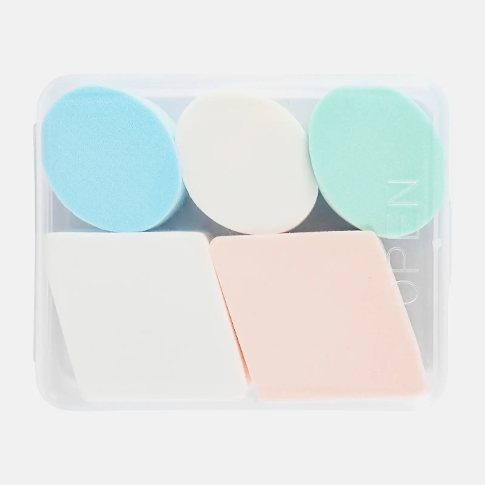 Набор спонжей в коробке RF012502 5шт 9.5*13*3см в ассортименте
