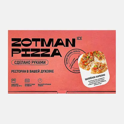 Пицца Цыпленок барбекю Zotman 355г