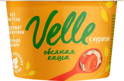 Изображение товара Продукт овсяный с курагой Velle 170г