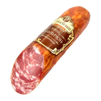 Изображение товара Колбаса Рублевский Сальчичон сырокопченая 350г