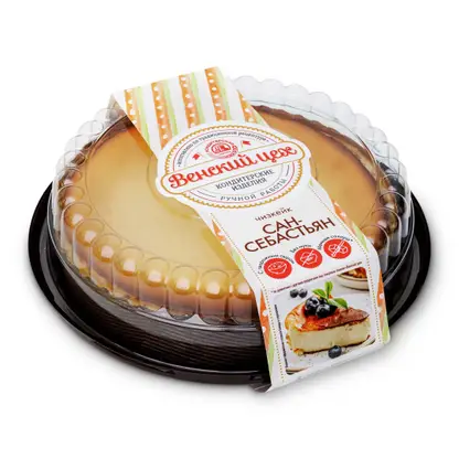 Изображение товара Чизкейк Сан-Себастьян Венский цех 430г