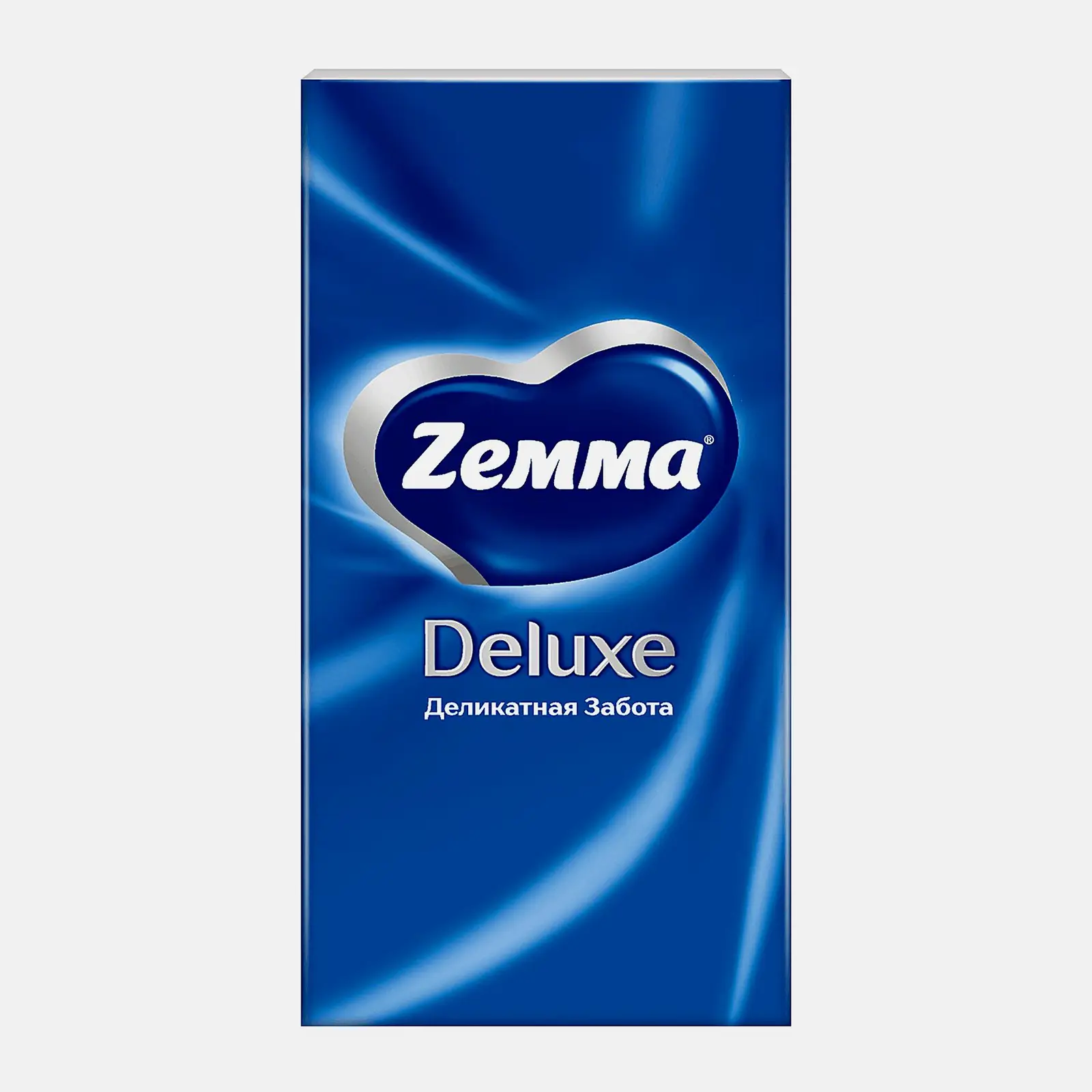 Носовые платочки 3 слоя Zewa Deluxe 10*10шт в ассортименте