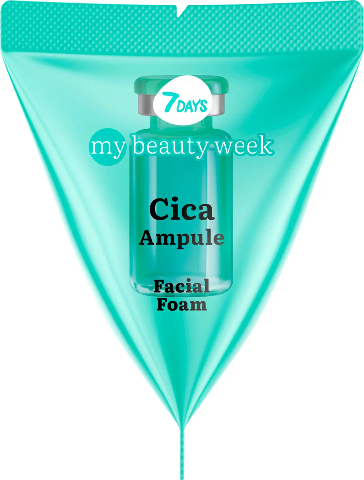 Пенка для лица 7 Days My Beauty Week Cica очищающая 7г