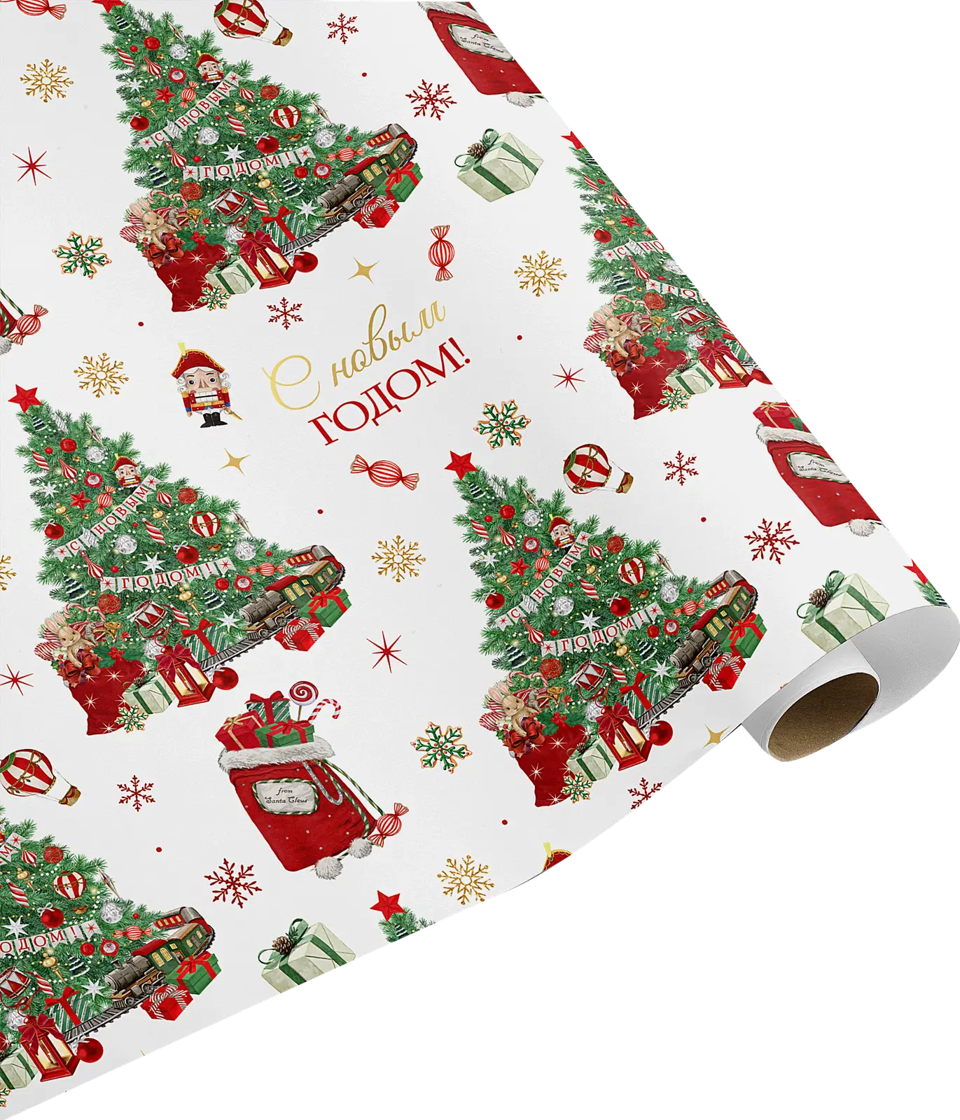 Упаковочная бумага Пакетико Страна чуде 70*100см