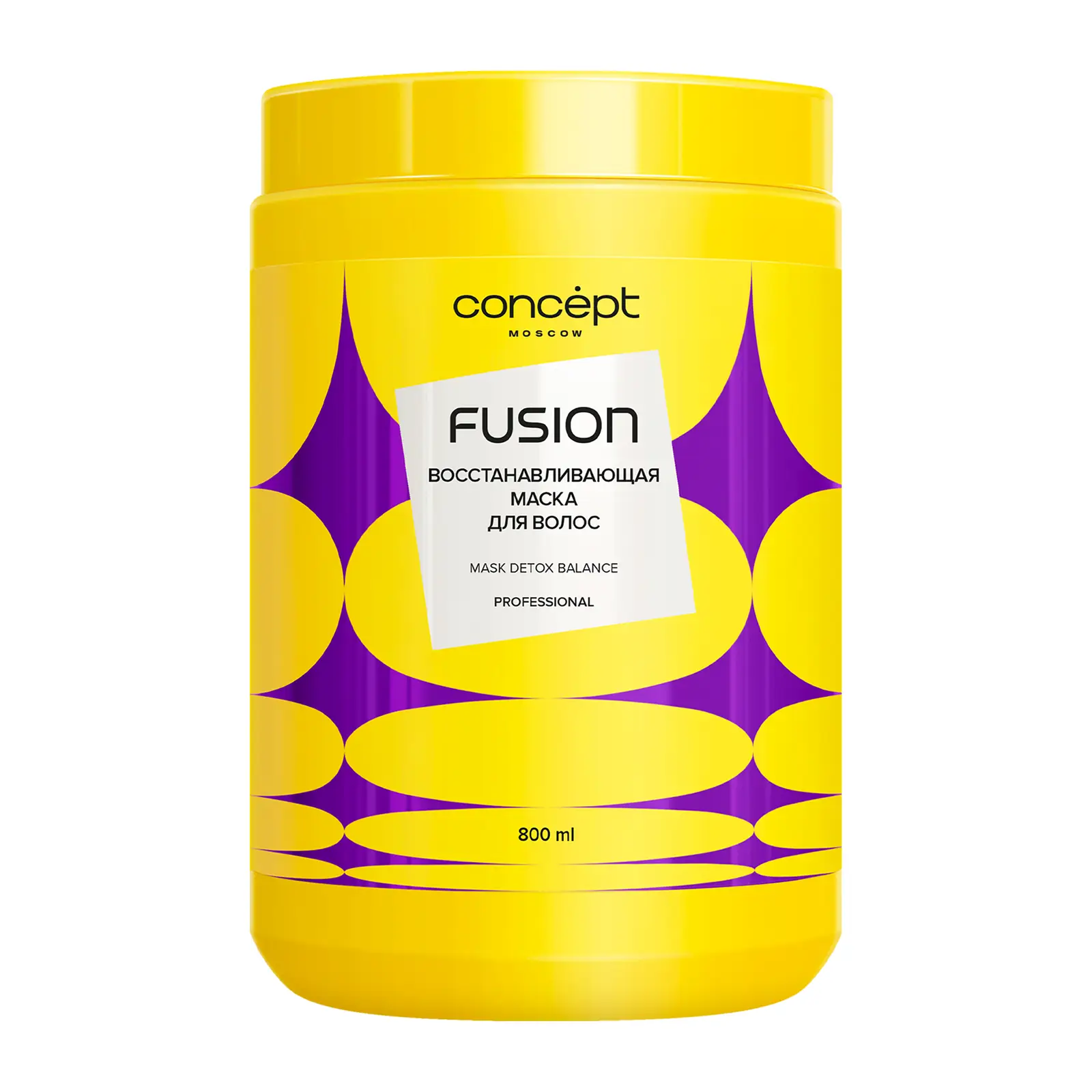 Маска восстанавливающая Concept Fusion Detox Balance 800мл