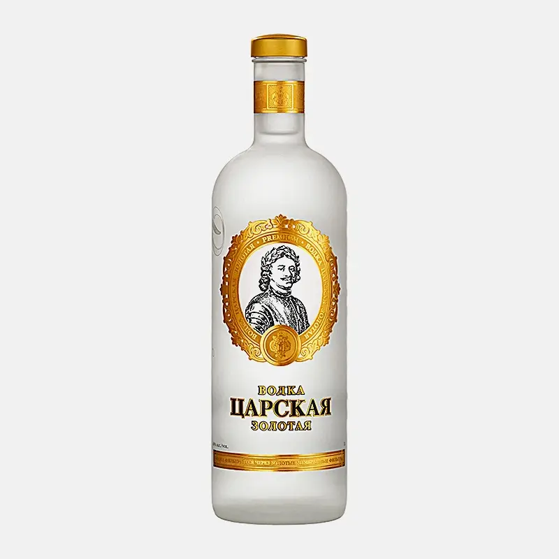 Водка Царская Золотая 40% 1л Водка Царская Золотая 40% 1л