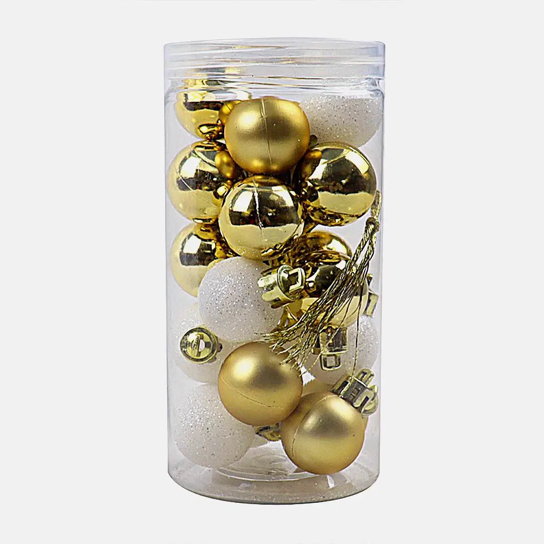 Набор елочных шаров 2.5см BA24A250MM 22шт в ассортименте