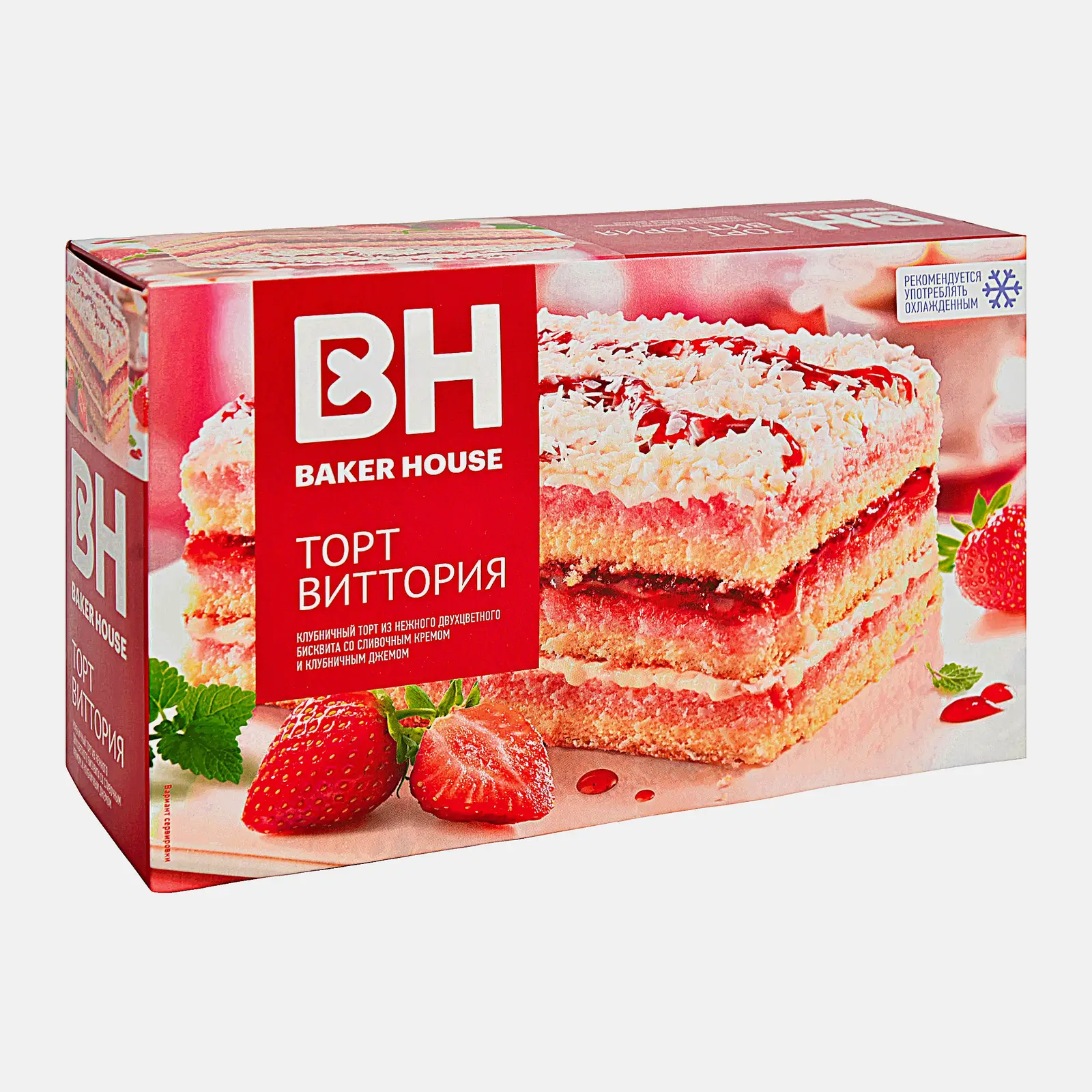 Торт Baker House Виттория бисквитный 350г - фото 2