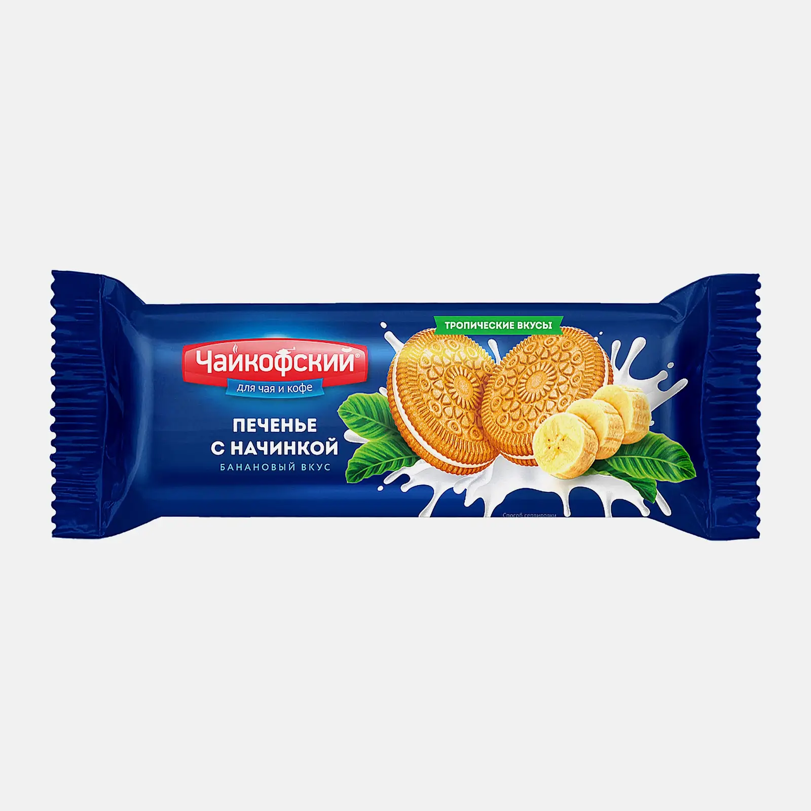 Печенье с банановой начинкой Чайкофский 115г