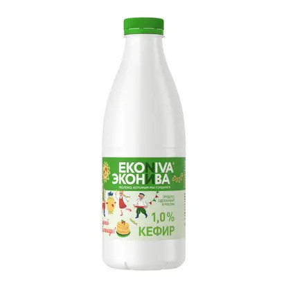Изображение товара Кефир ЭкоНива 1% 1кг