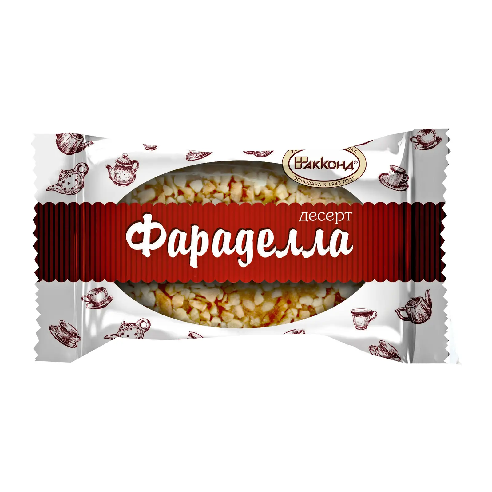 Изображение товара Десерт Фараделла Акконд 300 г - сливочное и шоколадное лакомство для всей семьи