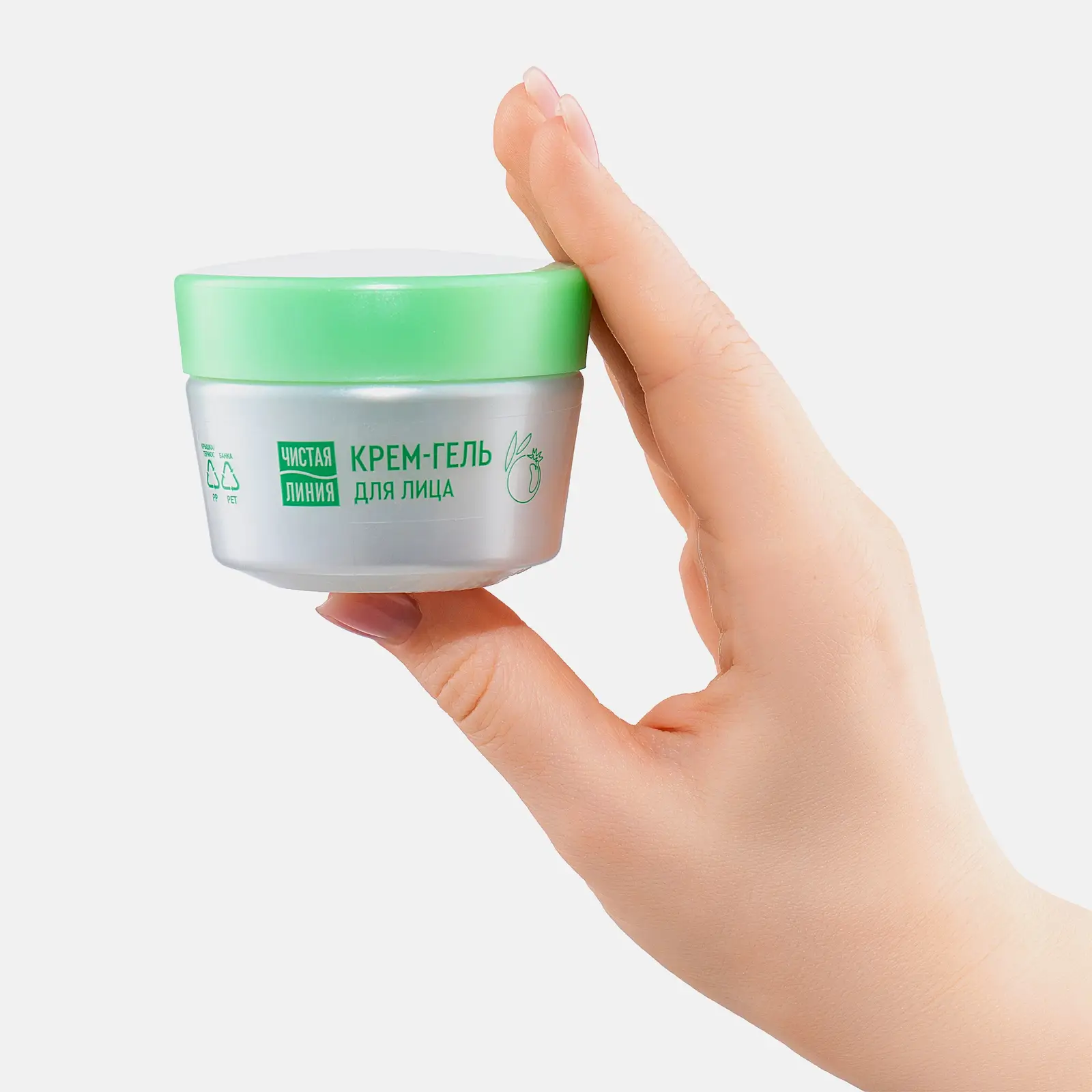 Крем-гель для лица для нормальной и комбинированной кожи Идеальная кожа Чистая линия 45мл