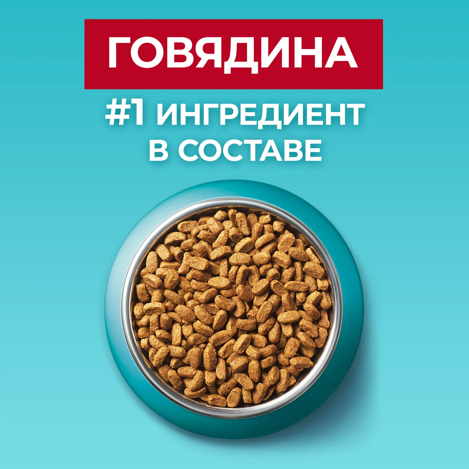 Сухой корм для стерилизованных кошек Purina One с говядиной и пшеницей 750г