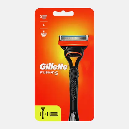 Бритва Gillette Fusion 5 с 2 сменными кассетами