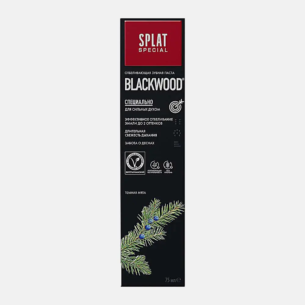 Зубная паста Splat Special Blackwood 75мл - фото 4 Зубная паста Splat Special Blackwood 75мл - фото 4