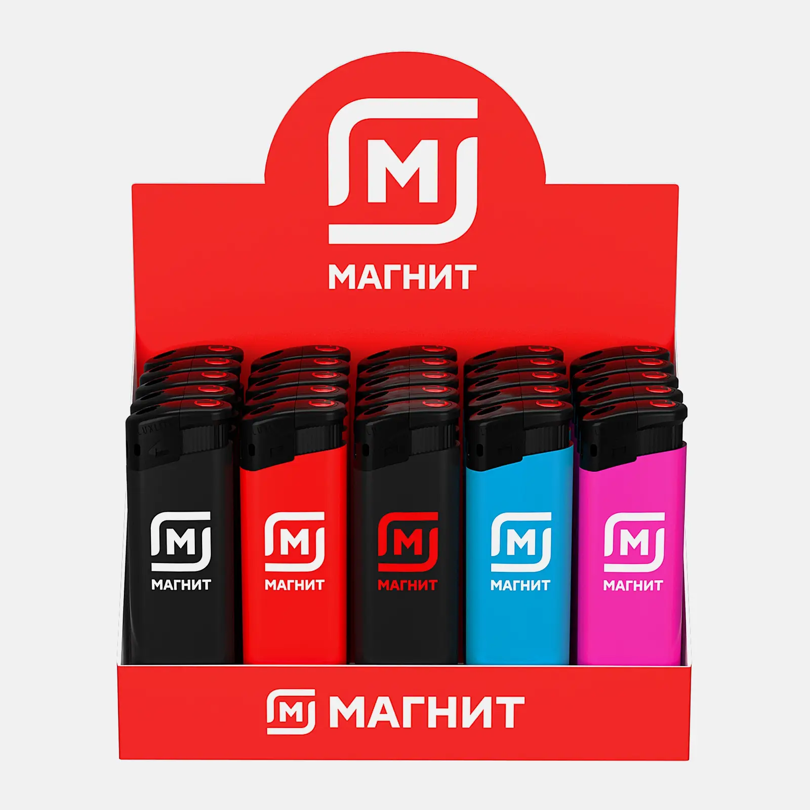Зажигалка газовая с пьезо элементом