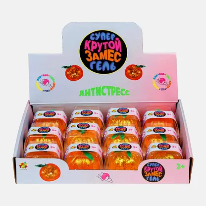 Игрушка супергель Мандарин Крутой Замес