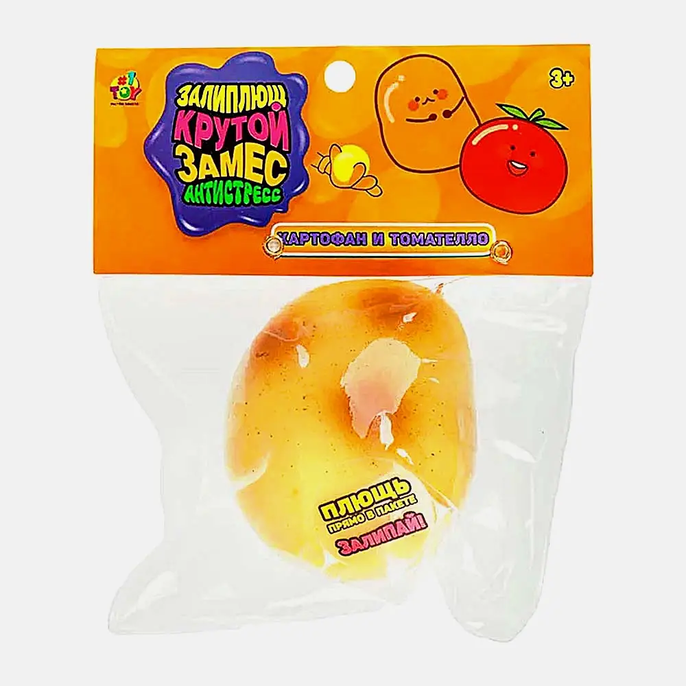 Игрушка-жмяка Крутой замес Картофан и Томателло 1Toy в ассортименте