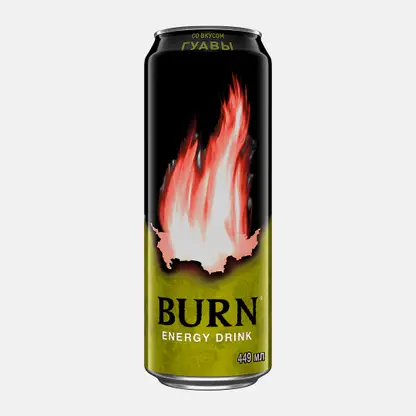 Энергетический напиток Burn Гуава 449мл