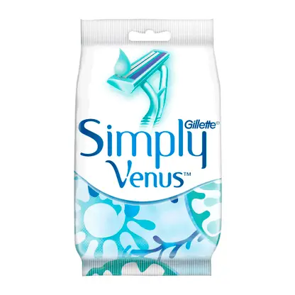 Изображение товара Одноразовые женские бритвенные станки Gillette Venus Simply 2, 2 шт