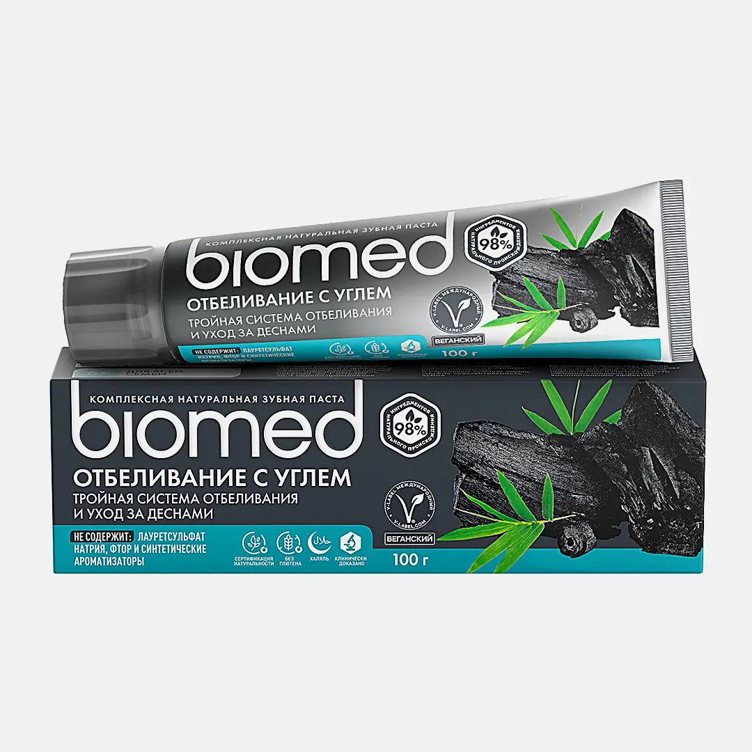 Изображение товара Зубная паста Biomed White Complex натуральное отбеливание и уход