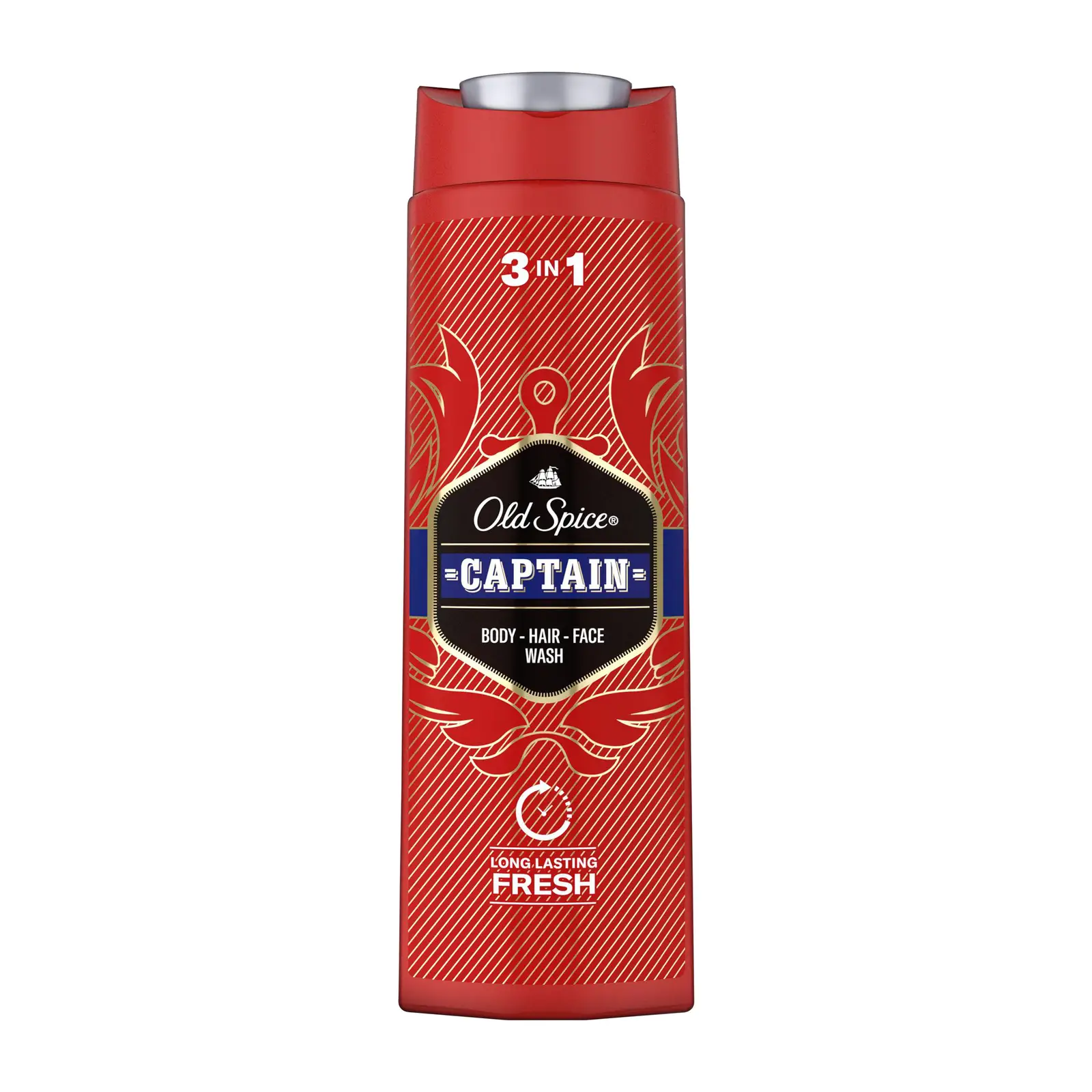 Гель для душа и шампунь Old Spice Captain 3в1 400мл